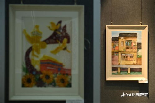 開展啦 快來內江這里看書畫展